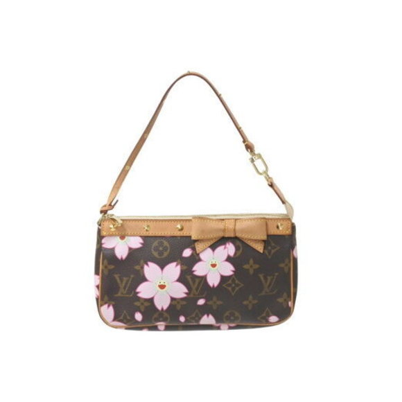 Louis Vuitton Takashi Murakami Pochette Accessoires Cherry Blossom - Picture 1 of 9